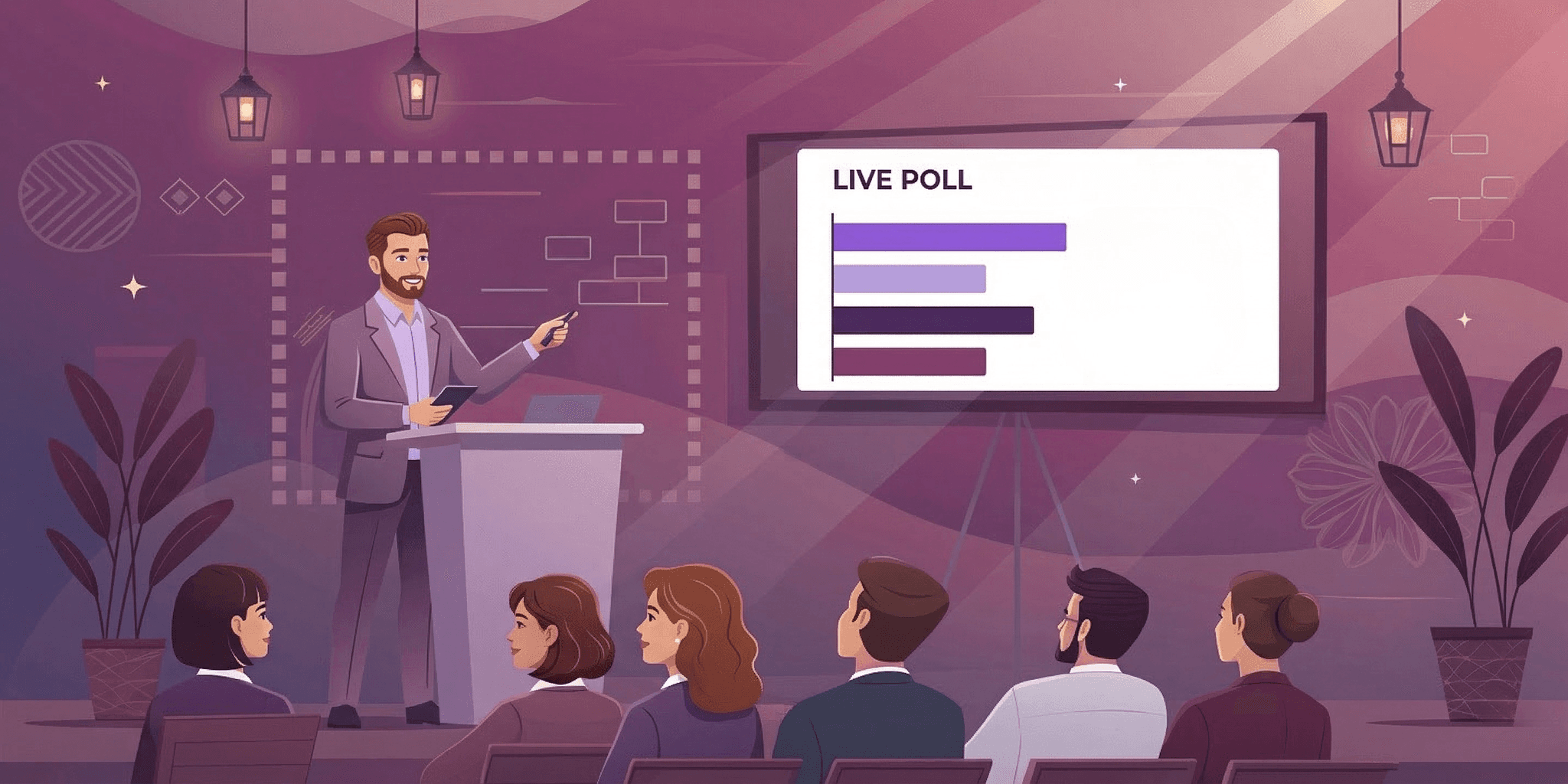 How to create a live poll