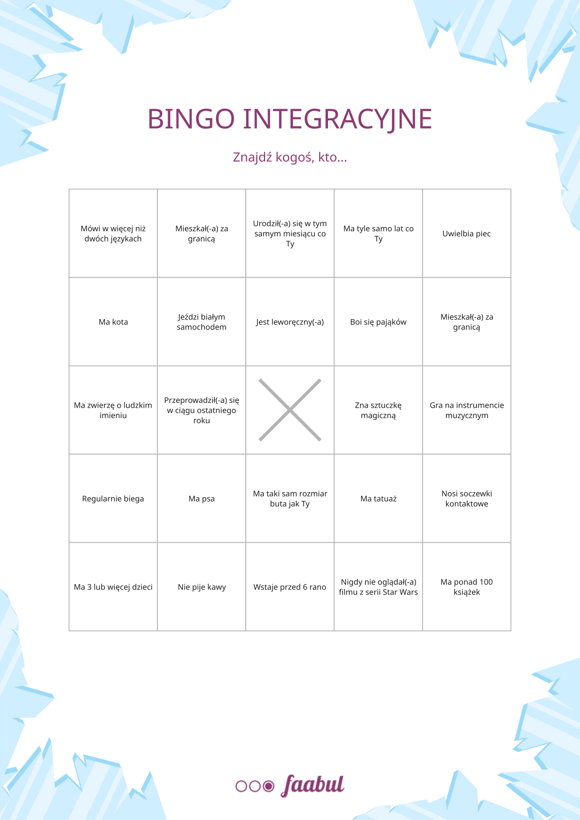 Bingo integracyjne