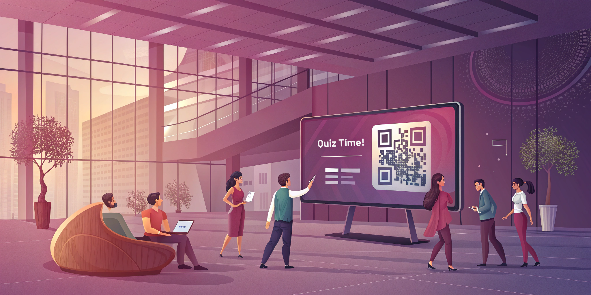 How to create a quiz with a QR code